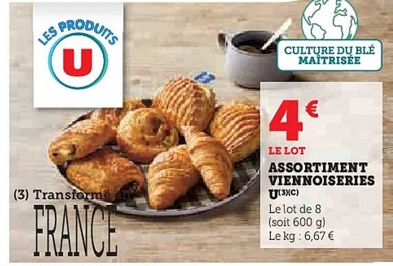 ASSORTIMENT VIENNOISERIES U