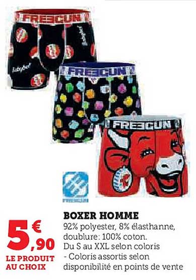 BOXER HOMME