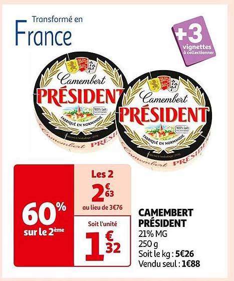 CAMEMBERT PRÉSIDENT