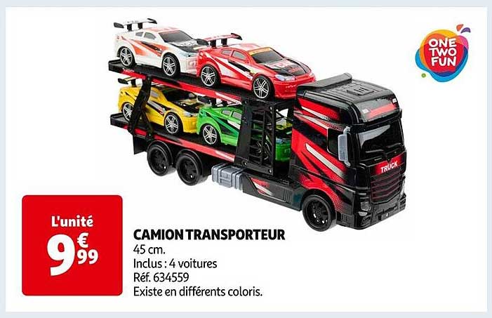 CAMION TRANSPORTEUR