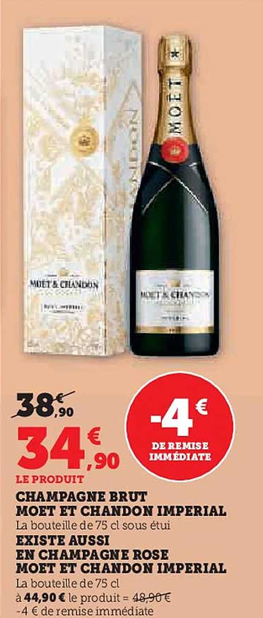 CHAMPAGNE BRUT MOËT ET CHANDON IMERIAL