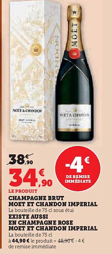 CHAMPAGNE BRUT MOET ET CHANDON IMPERIAL