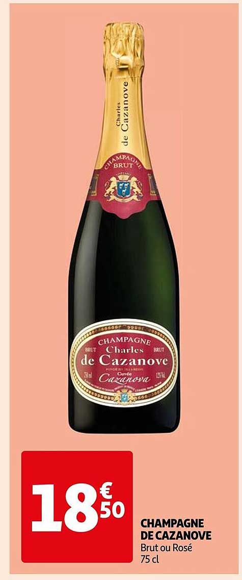 CHAMPAGNE DE CAZANOVE