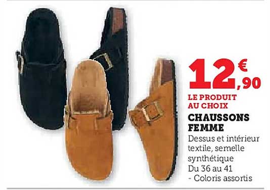 CHAUSSONS FEMME