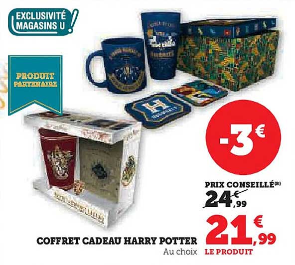 COFFRET CADEAU HARRY POTTER