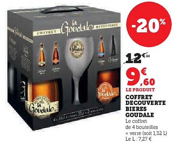 COFFRET DECOUVERTE BIERE GOUDALE