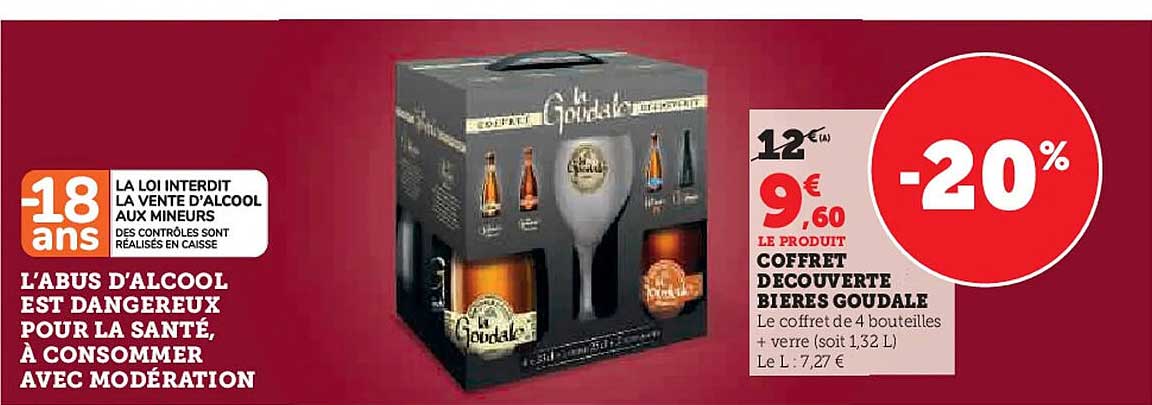 Coffret découverte bières Goudale