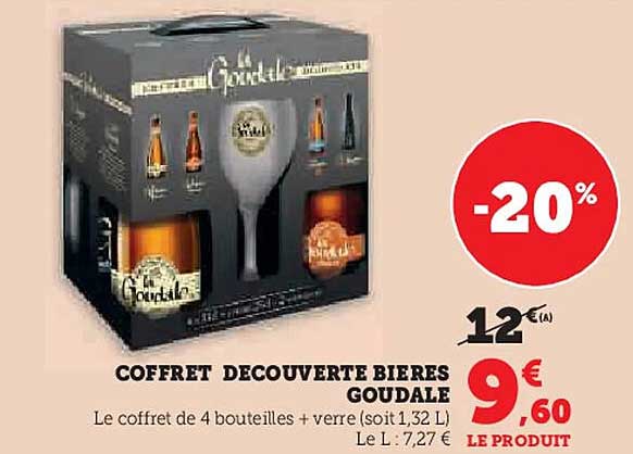 COFFRET DECOVERT BIERES GOUDALE