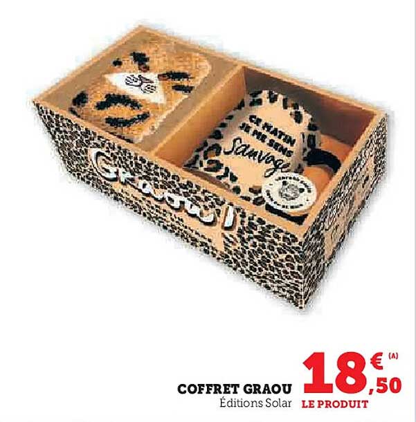 COFFRET GRAOU  
Éditions Solar