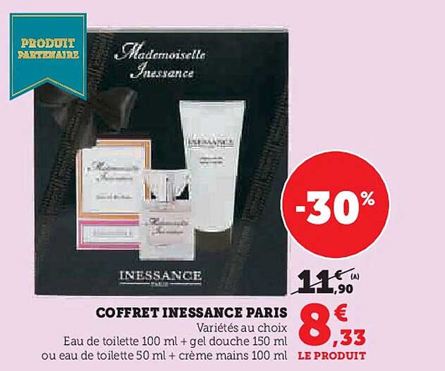 COFFRET INESSANCE PARIS