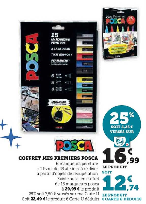 COFFRET MES PREMIERS POSCA