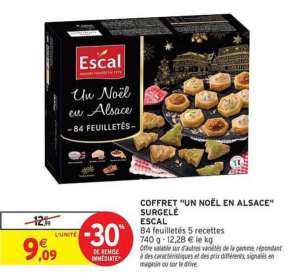 Coffret "Un Noël en Alsace" Surgelé