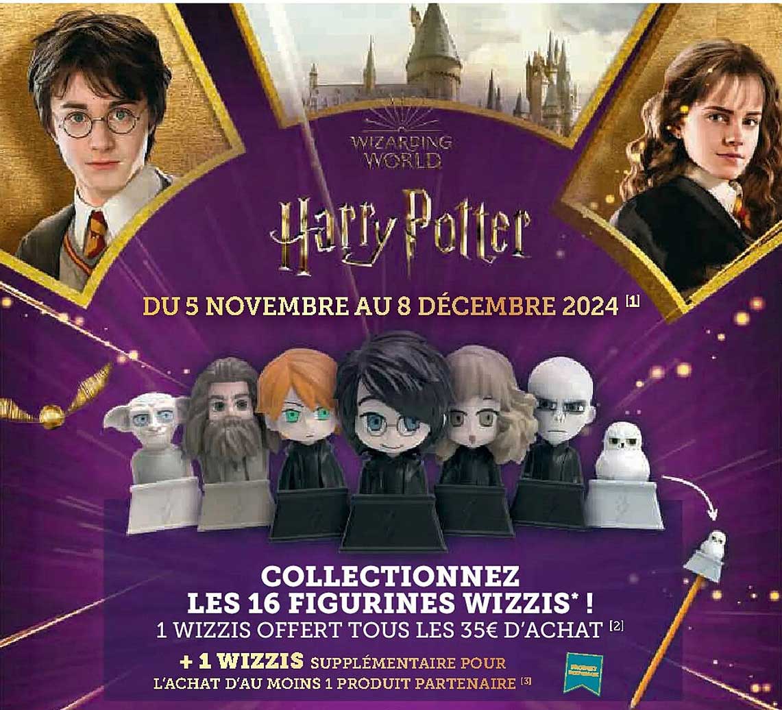 COLLECTIONNEZ LES 16 FIGURINES WIZZIS !