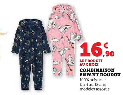 COMBINAISON ENFANT DOUDOUS