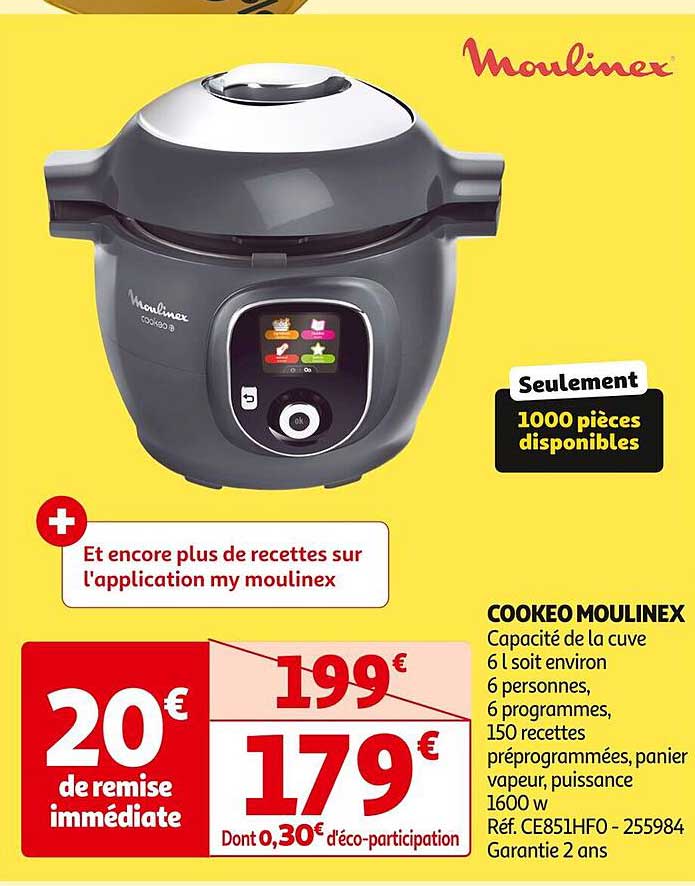 COOKEO MOULINEX