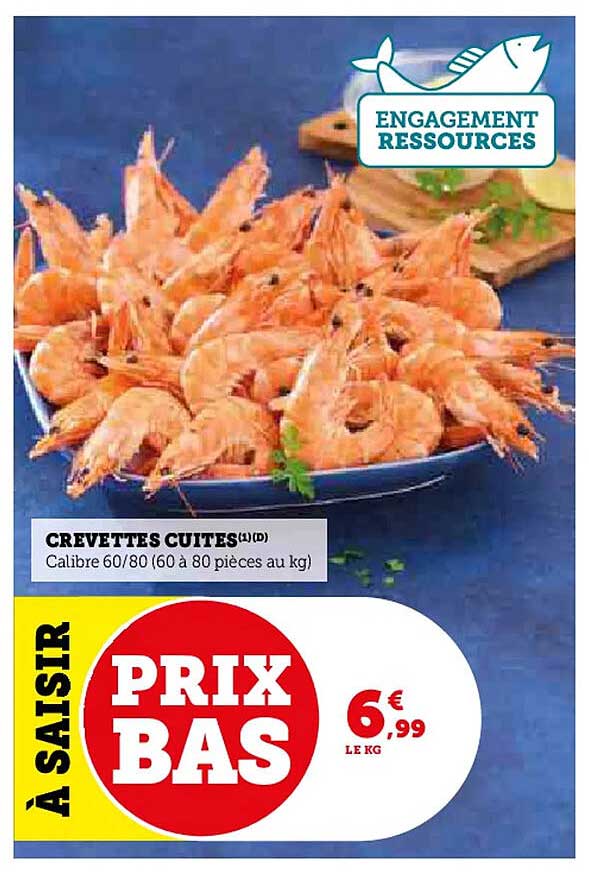 CREVETTES CUITES