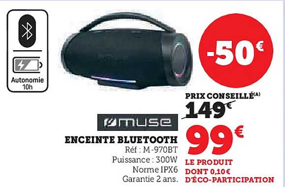 ENCEINTE BLUETOOTH