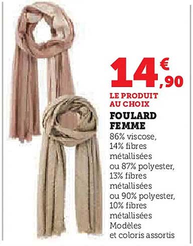 Foulard femme