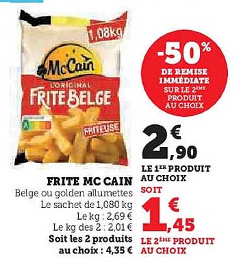 FRITE MC CAIN