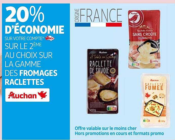 GAMME DES FROMAGES RACLETTE