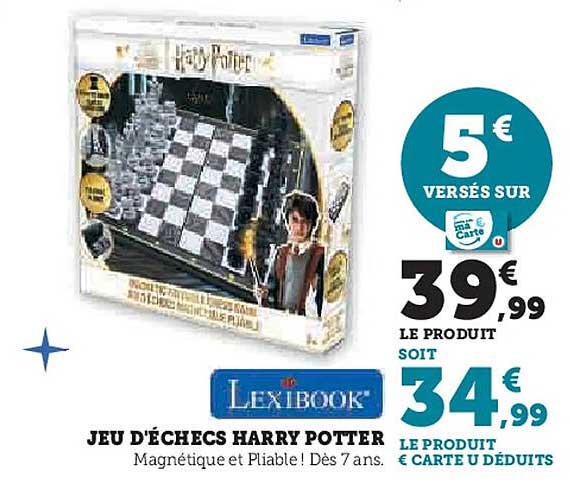 JEU D'ÉCHECS HARRY POTTER