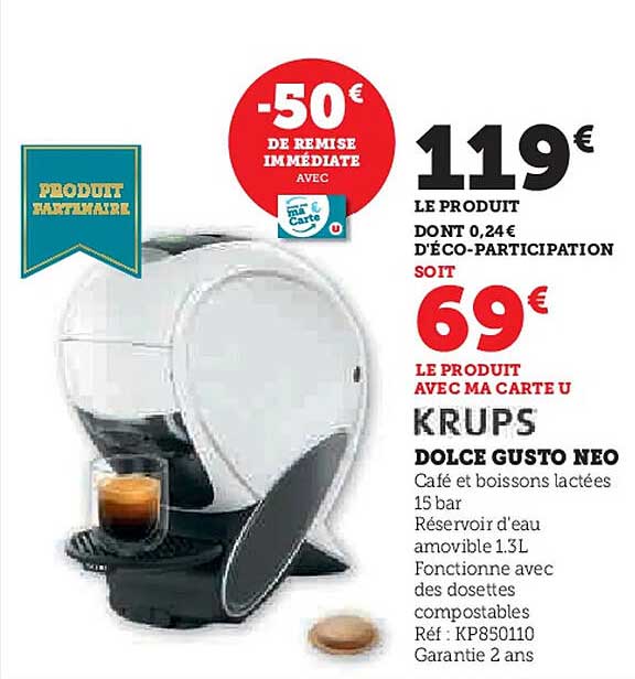 KRUPS DOLCE GUSTO NEO