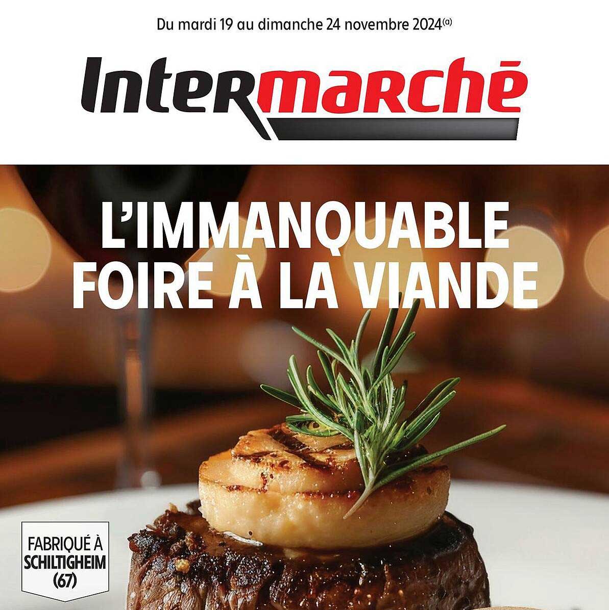 L’IMMANQUABLE FOIRE À LA VIANDE