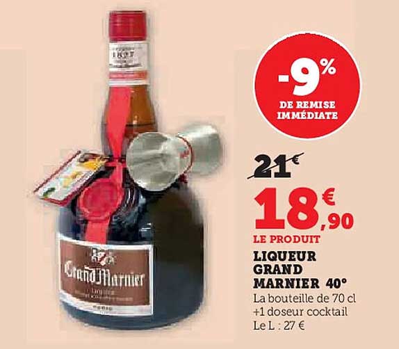 LIQUEUR GRAND MARNIER 40°