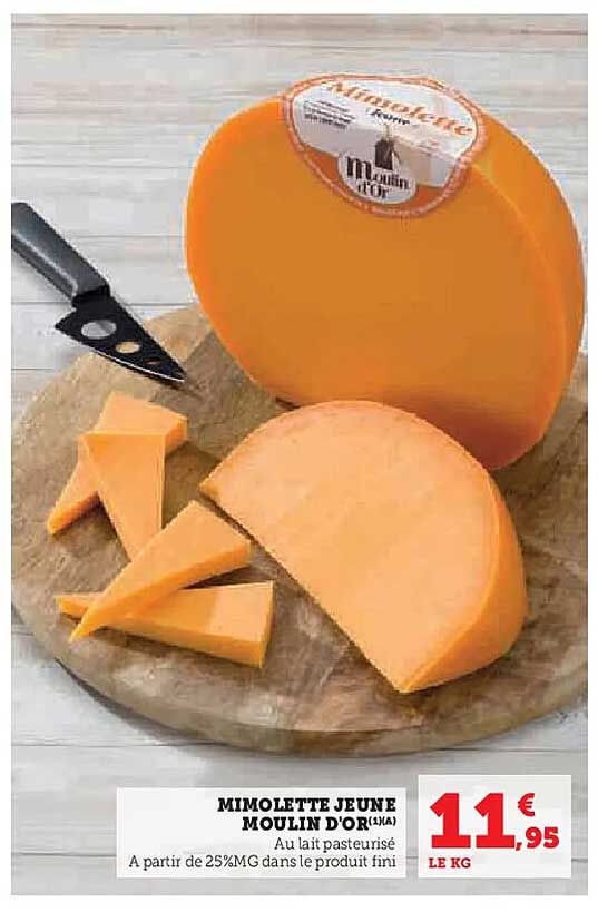 Mimolette Jeune Moulin d'Or