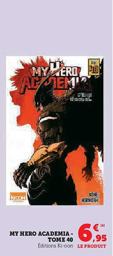 MY HERO ACADEMIA - TOME 40