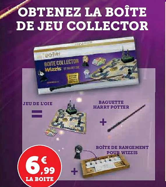 OBTEENEZ LA BOÎTE DE JEU COLLECTOR Wizzis