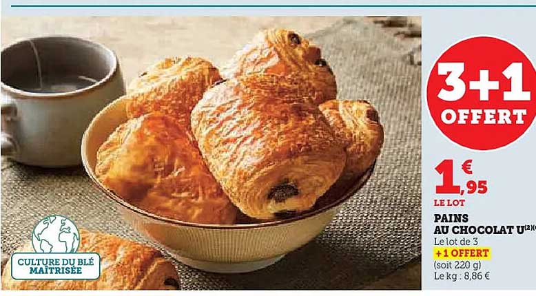 PAINS AU CHOCOLAT U(2)