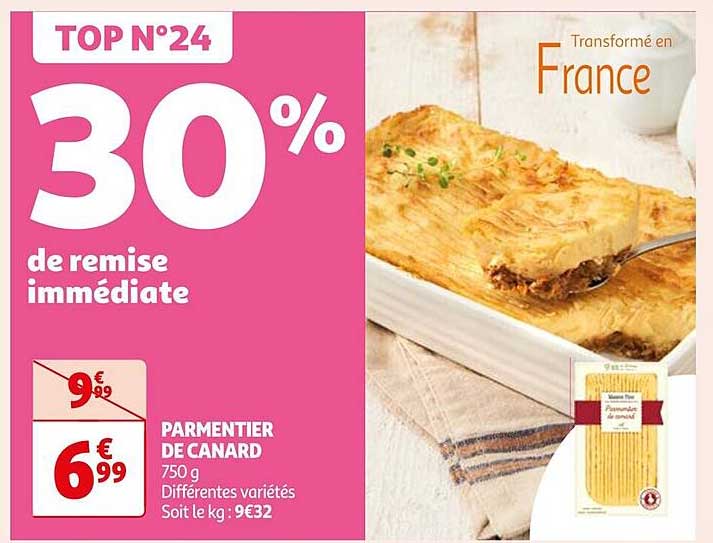 Parmentier de canard