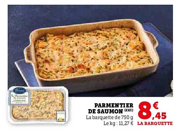 PARMENTIER DE SAUMON (2/C)