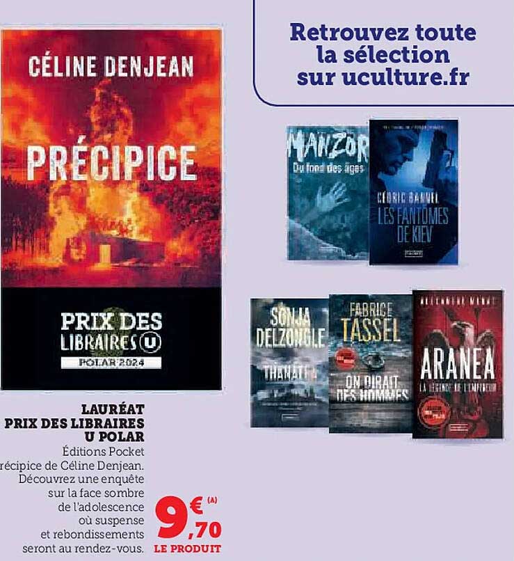 PRIX DES LIBRAIRES U POLAR