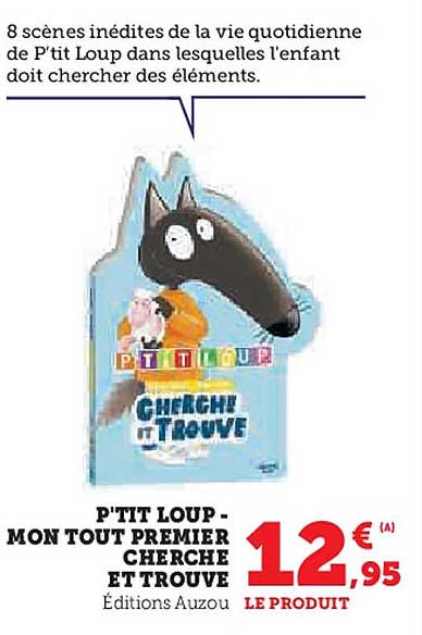 P'TIT LOUP - MON TOUT PREMIER CHERCHE ET TROUVE