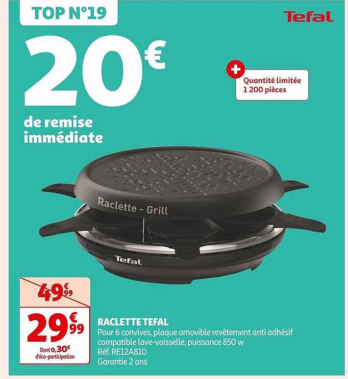 RACLETTE TEFAL