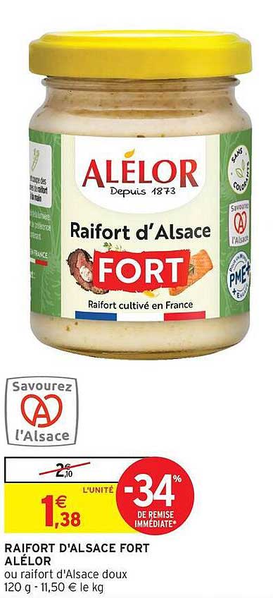 RAIFORT D'ALSACE FORT ALELOR