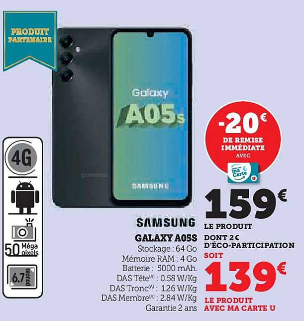 SAMSUNG GALAXY A05s