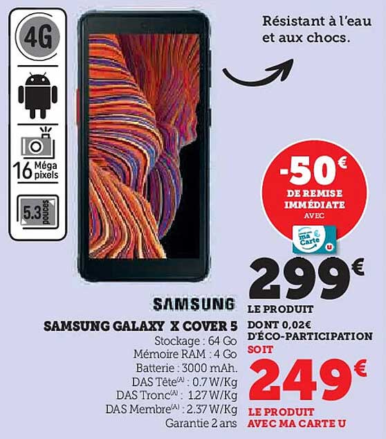 SAMSUNG GALAXY X COVER 5