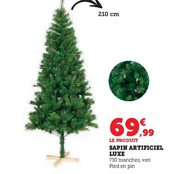 SAPIN ARTIFICIEL LUXE