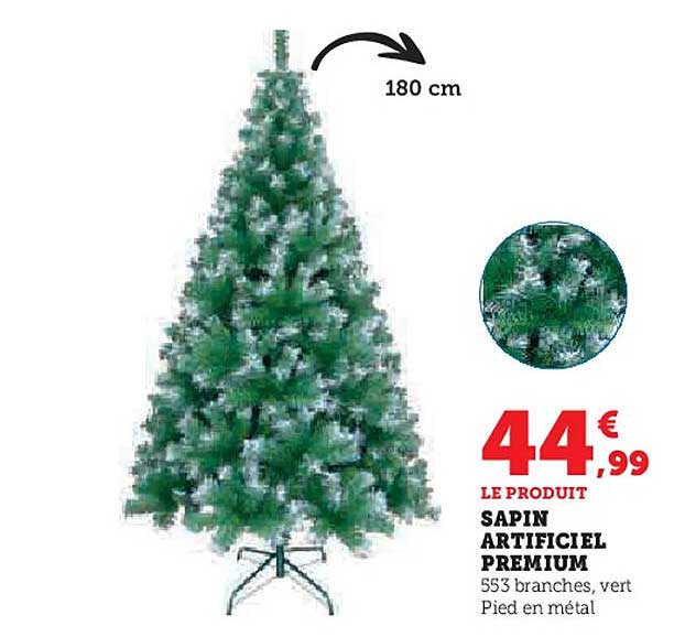 SAPIN ARTIFICIEL PREMIUM