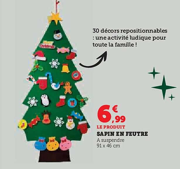 SAPIN EN FEUTRE