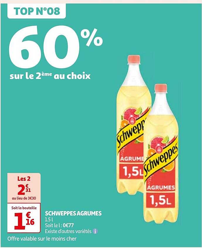 SCHWEPPES AGRUMES