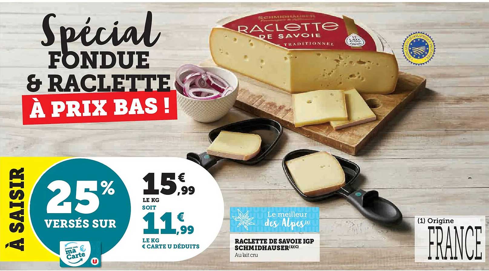 Spécial Fondue & Raclette