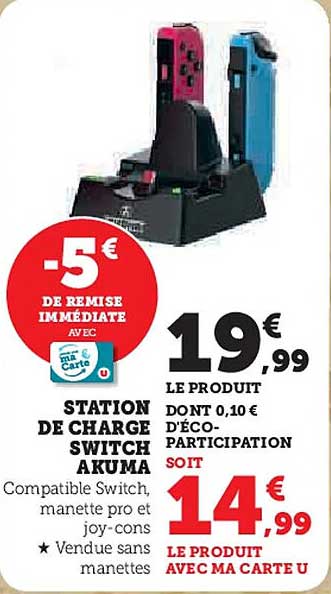 STATION DE CHARGE SWITCH AKUMA