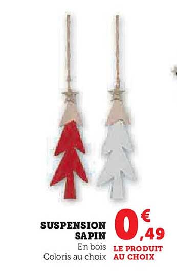 SUSPENSION SAPIN