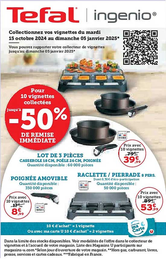 Tefal ingenio® - 50% DE REMISE IMMÉDIATE