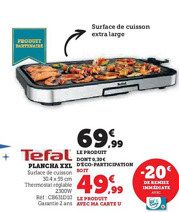 Tefal PLANCHA XXL