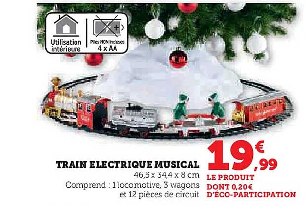 TRAIN ÉLECTRIQUE MUSICAL